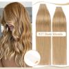 Tape In Hair Extensions 100% Remy Real Human Hair Seamless Skin Wefts Ombre 100g