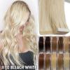 Tape In Human Hair Extensions Invisible Skin Weft Real Remy Hair Grey Thick 100g