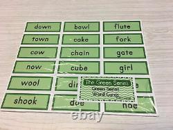 The Pink Blue & Green Series Word Lists & Word cards BUNDLED