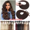 Thick 150g 150s Remy Nano Ring Beads Human Hair Extensions Micro Loop Link Tip W