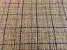 Tweed Check Wool Type Fire Retardant Green/pink Upholstery Fabric