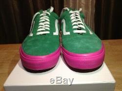 Vans Old Skool Pro Syndicate (Golf Wang) Green/Pink Size 11.0 Brand New