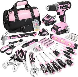 WORKPRO Home Tool Set with Power Drill 157PCS Power Drill Sets With Tool Bag NEW