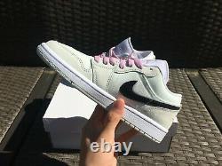Womens Air Jordan 1 Low SE Barely Green Pink Sizes 6.5-11 IN-HAND CZ0776-300