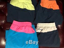 X4 Birddog shorts large athletic shorts never used (orange, green, pink, blue)