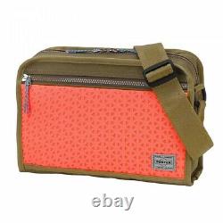 Yoshida Porter Bag HEXARIA SHOULDER BAG(L) 682-17947 Pink Green Khaki JP m265