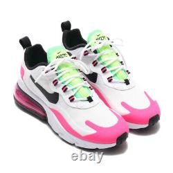 $160 Nike Air Max 270 React White/pink/green Women’s Running Trainning Shoes