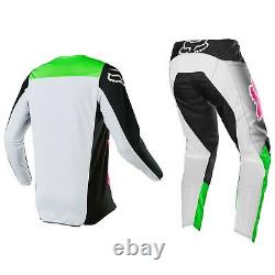 2020 Fox Racing 180 Motocross MX Pantalons Vélo Kit Jersey Fyce Mul Vert / Rose