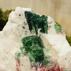 4.5lb Raw Rose Vert Tourmaline Quartz Cristal Gemme Rough Mineral Specimen