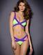 Agebt Provocateur Mazzy Pur Bikini Complet / Rose / Vert Taille 2