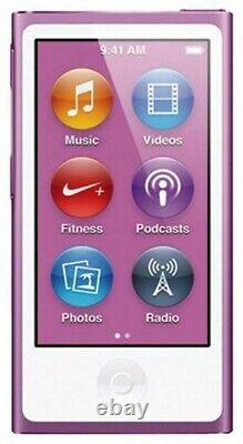 Apple iPod Nano 7ème 8ème Génération 16Go Or Bleu Argent Gris Noir Violet Rose