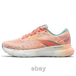 Brooks Glycerin 20 Chaussures de running pour femmes sur route Rose Orange Vert 1203691B-658