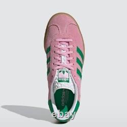 Chaussures Adidas Femme Gazelle Bold Rose Vrai/Vert IE0420 Expeditedship