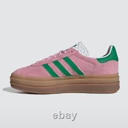 Chaussures Adidas Femme Gazelle Bold 'Rose Vrai/Vert' IE0420 Expeditedship