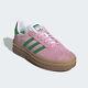 Chaussures Adidas Gazelle Bold Pour Femmes 'rose Vrai/vert' Ie0420 Expédition Express