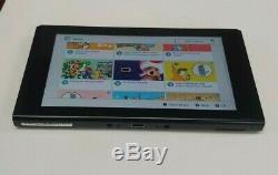 Console Nintendo Switch 32 Go Grise Avec Nouveau Rose Vert Joy-cons Hacskaaaa Enw37
