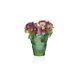 Daum Rose Passion Vase 05287 France Crystal Glass New Pink Green Numéroté Edit