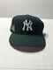 Hat Club Exclusive New York Yankees Green 1978 75e Série Mondiale Hat Rose Uv 7