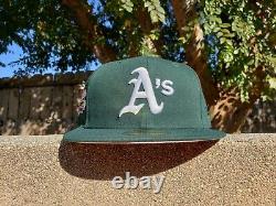 Hat Club Exclusive Nouvelle Ère 5950 Oakland Athletics A's Green And Pink Uv Cap