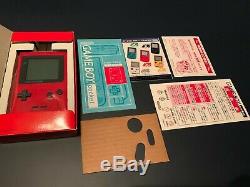 Jaune Rose Vert Gameboy Pocket Rouge Violet Noir Import Japonais Neuf Dans La Boîte
