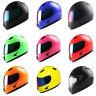 Jeunesse Full Face Motorcycle Helmet Kids Bike Black Blue Green Orange Pink Red Ylw