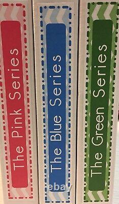 La série de matériels Montessori rose, bleue et verte : 3 kits de langage complets