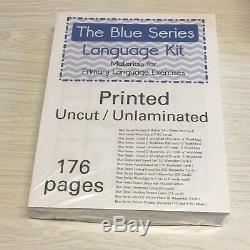 Les 3 Kits De Langues Rose, Bleu Et Vert Montessori-