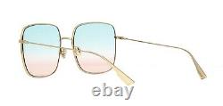 Lunettes De Soleil Christian Dior Stellaire 1 Gold/green Pink Shaded (eyr/8z)