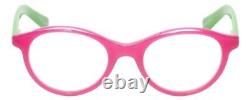 Lunettes de lecture Designer Eyebob Soft Kitty Ladies Cateye en cristal rose et vert de 48mm