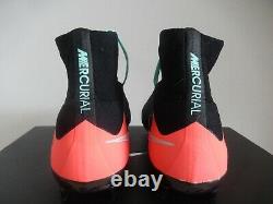 Mens Nike Mercurial Superfly Fg ID Noir-rose-vert Sz 6.5 651789-995