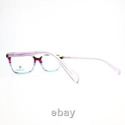 Montures de lunettes Charmossas Faro MUBP rose vert rouge rectangle 52-16-140