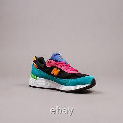 New Balance 992 Green Pink Multicolor Made In USA Lifestyle Gym Hommes Chaussures M992re