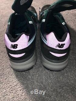 New Balance 999 Made In USA Chaussure Lifestyle Charbon / Vert / Rose Taille 12 M999jtb