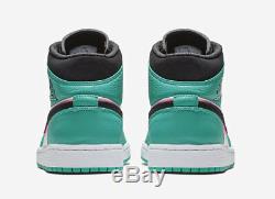 Nike Air Jordan 1 MID Se Plage Sud Vert Rose 852542 306 Taille 4y-13 Limited