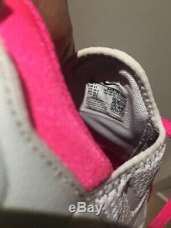 Nike Air Max 270 Rose Vert Gris Blanc Royaume-uni 7 Porté Une Fois Unboxed Formateurs Rrp £ 115
