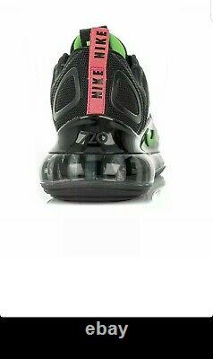 Nike Air Max 720 Hommes Taille Uk 9.5 Eur 44.5 (cq4614 001) Noir/ Hyper Rose/ Vert