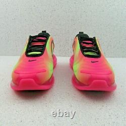 Nike Air Max 720 Taille Femme 10 Pink Blast Atomic Green Athletic Nouveau Cw2537-600