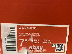 Nike Air Max 95 Rose Jaune Vert Blanc Chaussures Cz5659-600 Taille Femme 7.5 Nouveau