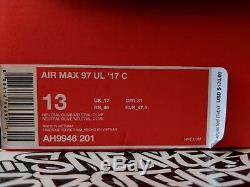 Nike Air Max 97 Ultra'17 C Rose Vert Camo Vert Olive Beige Stuc Noir Ah9946-201