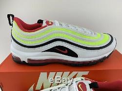 Nike Air Max 97 Volt Rose Hommes Taille 11 Chaussures Sneakers Vert Blanc Ci9871 100
