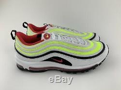 Nike Air Max 97 Volt Rose Hommes Taille 11 Chaussures Sneakers Vert Blanc Ci9871 100