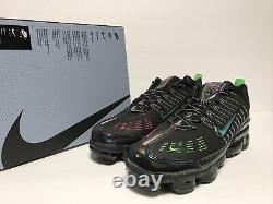 Nike Air Vapormax 360 Ck2718-003 Black Pink Blast Green Strike Chaussures Homme Sz 11