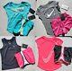 Nike Filles Taille 5 Summer Dri-fit Lined Short & T-shirts Mesh Rose Vert Noir