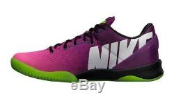 Nike Kobe 8 Système Mambacurial 615315-500 Prune Rouge / Vert Électrique-rose Flash