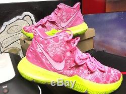 Nike Kyrie 5 Sz 8. Rose / Vert Spongebob Basketball Chaussures De Sport Cj6951-600
