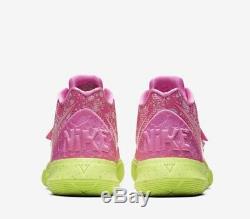 Nike Kyrie Irving 5 Patrick Lotus Rose Vert Spongebob Squarepant Hommes Et Enfants Taille
