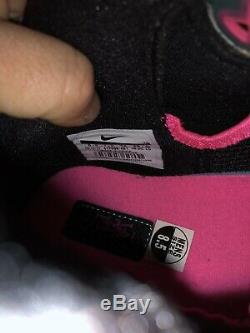 Nike Lebron 8 South Beach Taille 8.5 Noir Rose Green Flash 417098 401 Préchauffez