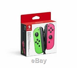 Nintendo Commutateur Joy-con Neon Green / Neon Pink