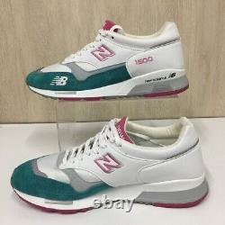Nouveau Balance M1500 Wtp Couleur Blanc Rose Vert Sneaker Sans Boîte Hommes Nous8.5