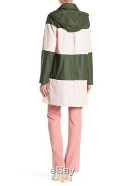 Nouveau Kate Spade À New York Color Block Manteau En Rose / Vert XL # C760